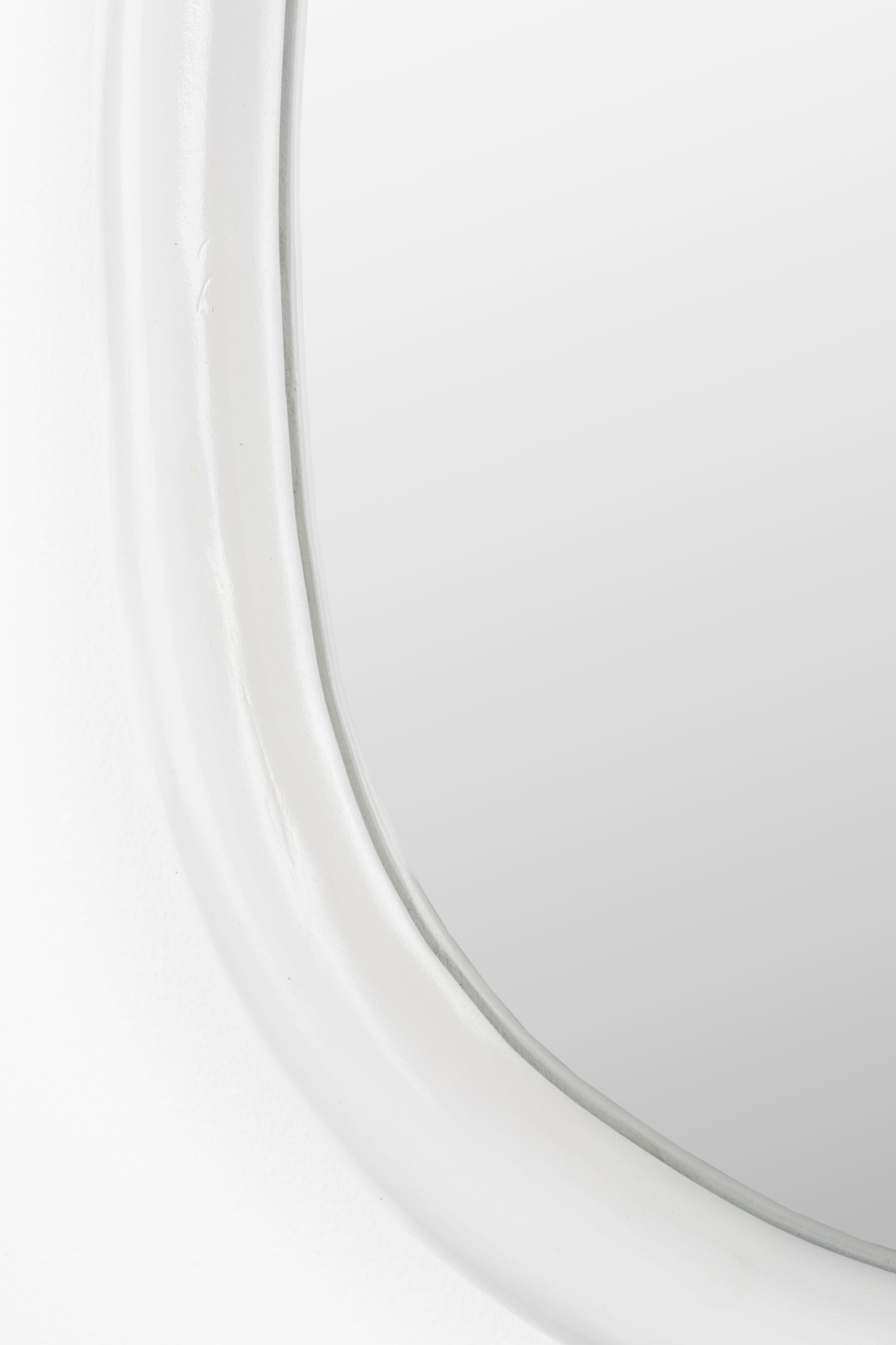 Zuiver Looks Organic Off-White Mango Wood Wall Mirror Small